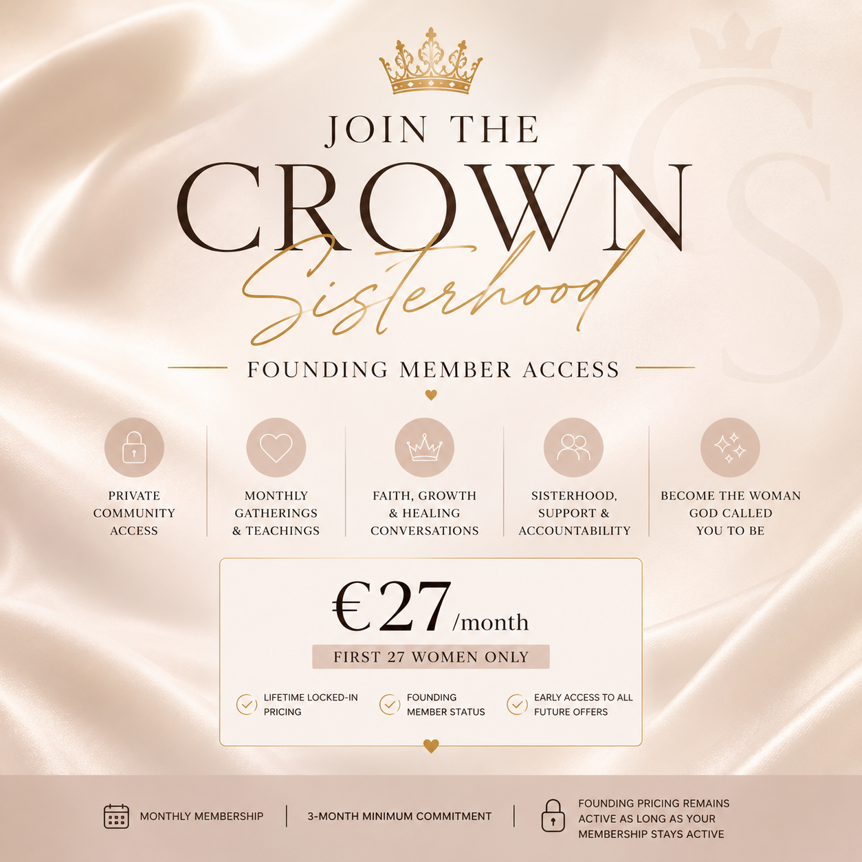 Crown Sisterhood - Founding Member Access