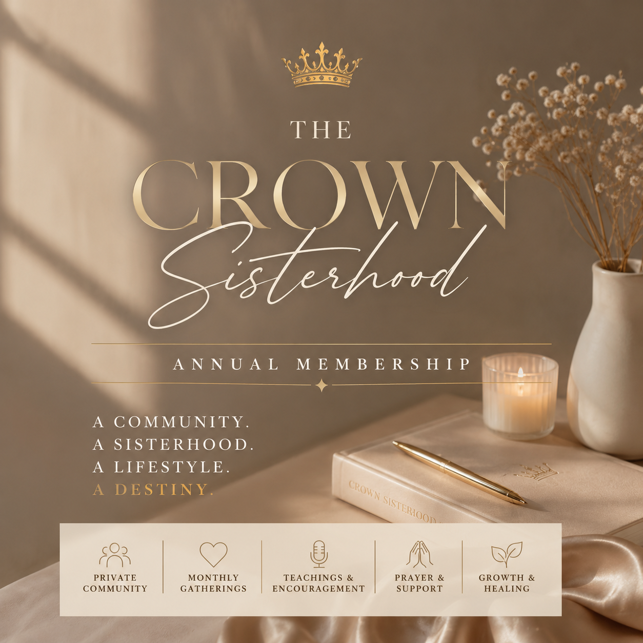 Crown Sisterhood – Annual Membership